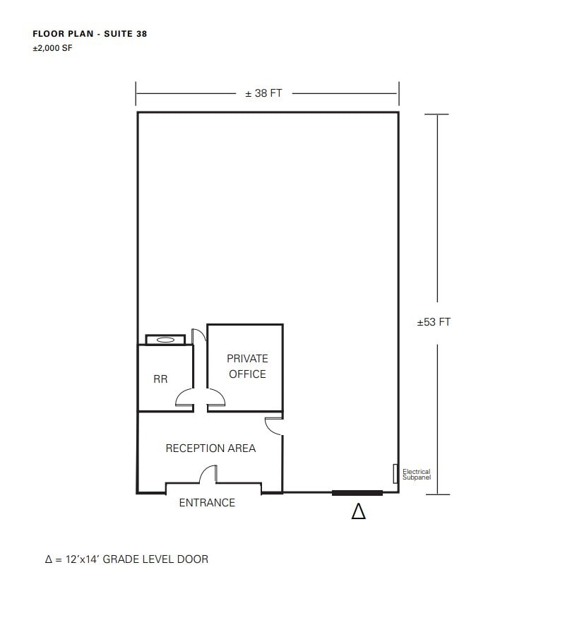 1717 Solano Way, Concord, CA 94520 - Unit 38 -  - Floor Plan - Image 1 of 1