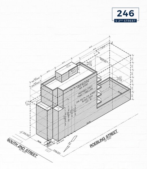 246 S 2nd St, Brooklyn, NY à vendre - Plan d’étage - Image 3 de 4
