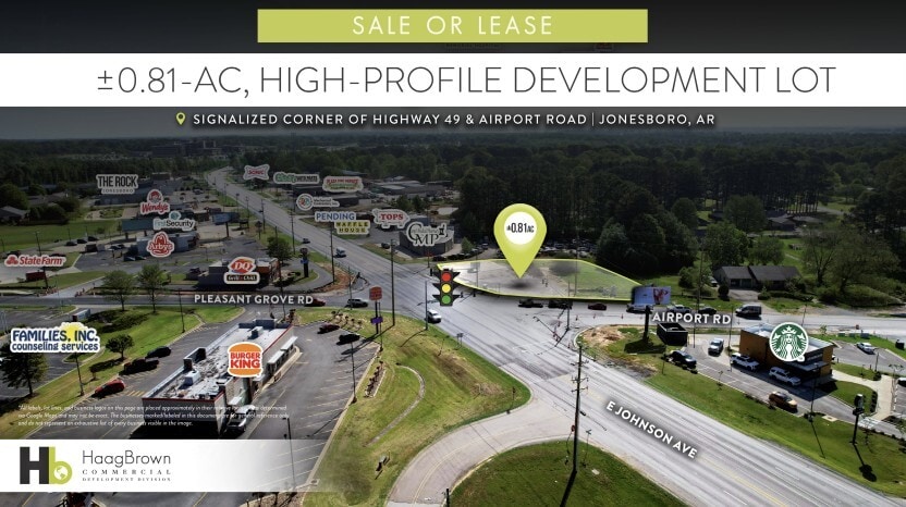 1722 Airport Rd, Jonesboro, AR for lease - Building Photo - Image 1 of 8
