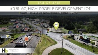More details for 1722 Airport Rd, Jonesboro, AR - Land for Lease