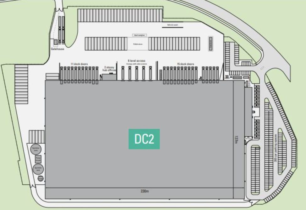 1-5 Claudius Way, Wellingborough à louer Plan de site- Image 1 de 1