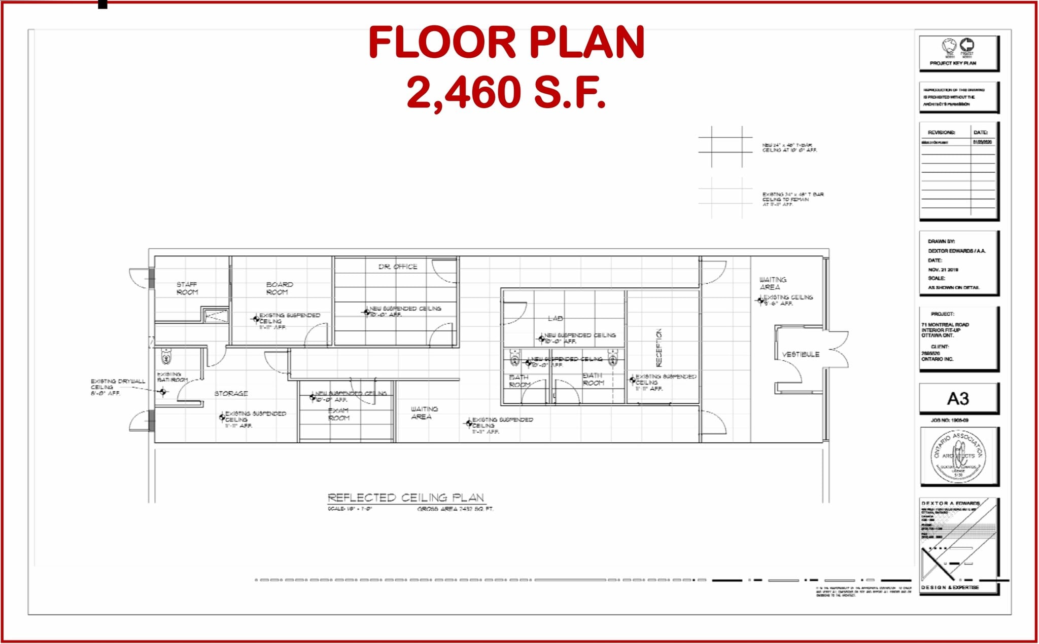 55-71 Montreal Rd, Ottawa, ON for lease Floor Plan- Image 1 of 1