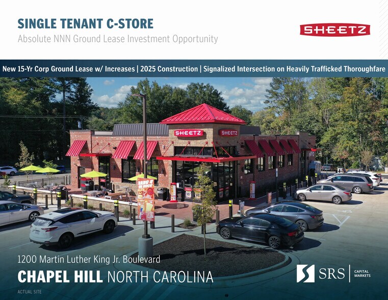 1200 Martin Luther King Jr Blvd, Chapel Hill, NC à vendre - Photo du bâtiment - Image 1 de 8