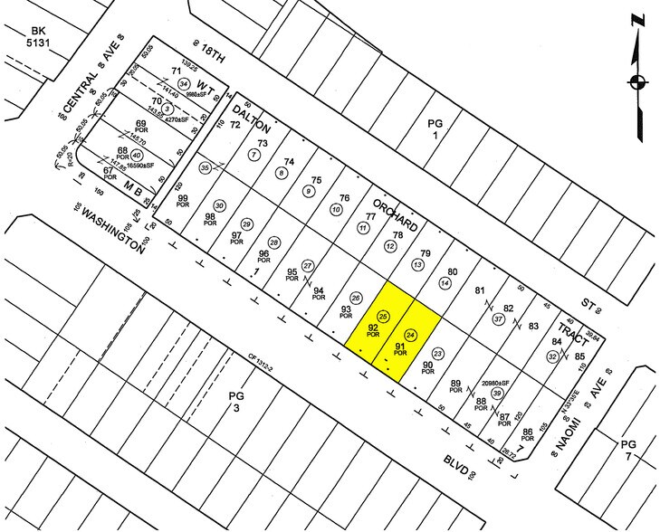 DTLA Multi-Use Purchase Opportunity portefeuille de 2 propriétés à vendre sur LoopNet.ca - Plan cadastral - Image 3 de 3