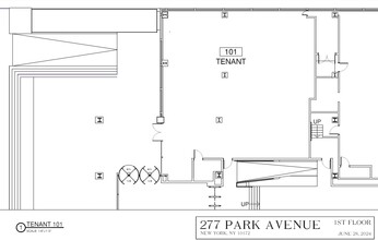 277 Park Ave, New York, NY à louer Plan d  tage- Image 1 de 2