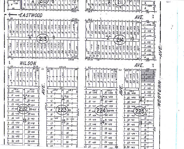4546-4552 N Western Ave, Chicago, IL à louer - Plan cadastral - Image 3 de 14
