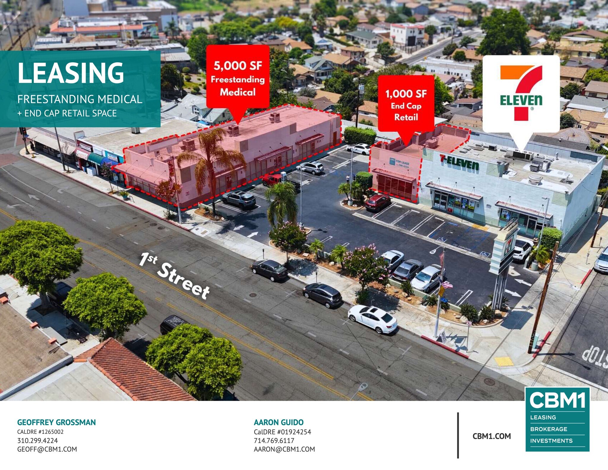 3513-3517 E 1st St, Los Angeles, CA à louer Photo du bâtiment- Image 1 de 8