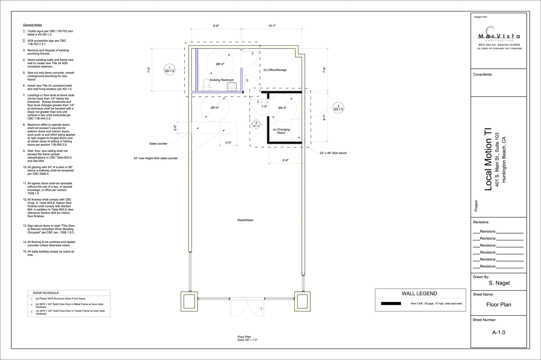401 Main St, Huntington Beach, CA for lease Site Plan- Image 1 of 7