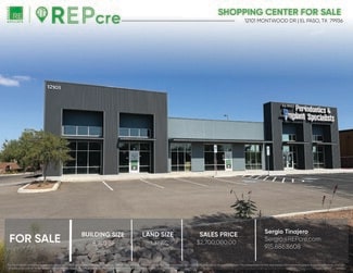 Plus de détails pour 12101 Montwood Dr, El Paso, TX - Commerce de détail à vendre