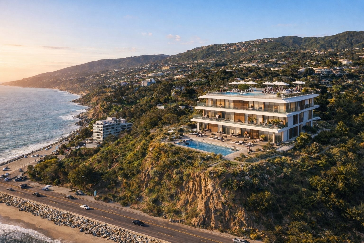 16974-17000 W Sunset Blvd, Pacific Palisades, CA for sale Primary Photo- Image 1 of 4