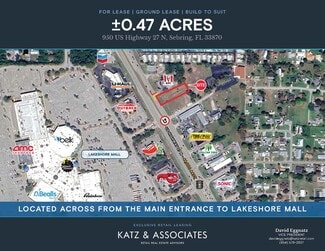 Plus de détails pour 950 US 27, Sebring, FL - Terrain à louer