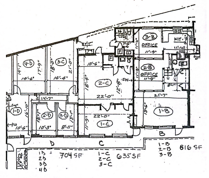 300 E Irving Park Rd, Wood Dale, IL à vendre - Plan d  tage - Image 3 de 7