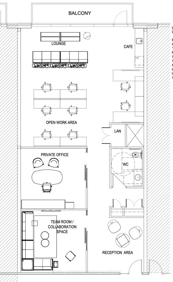 1939 Ironoak Way, Oakville, ON - Unit A203 -  - Floor Plan - Image 1 of 4