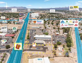 1655 S Valley Dr, Las Cruces, NM - Aérien  Vue de la carte