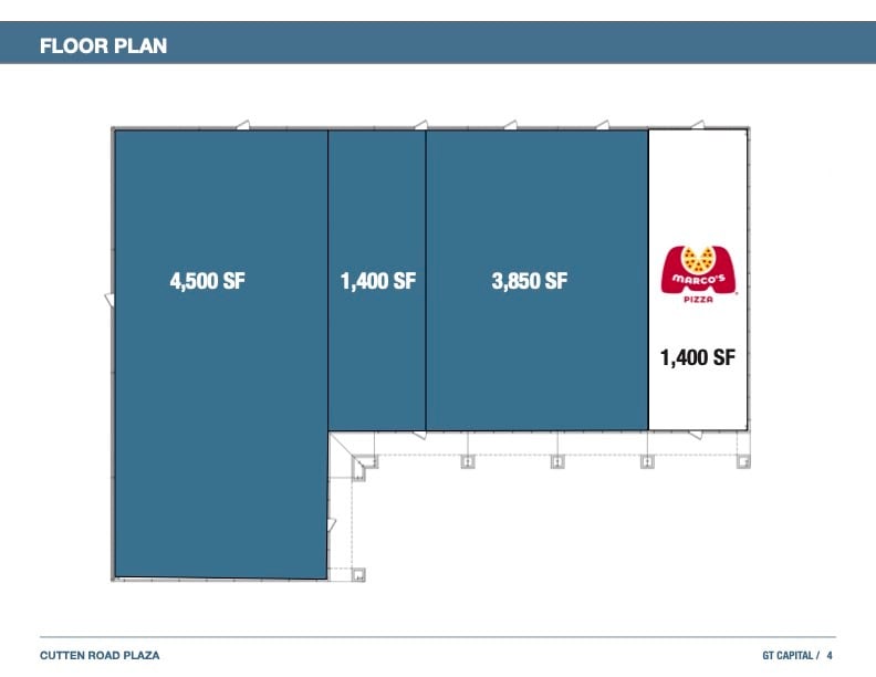 12723 Cutten Rd, Houston, TX à louer Plan d’étage- Image 1 de 1