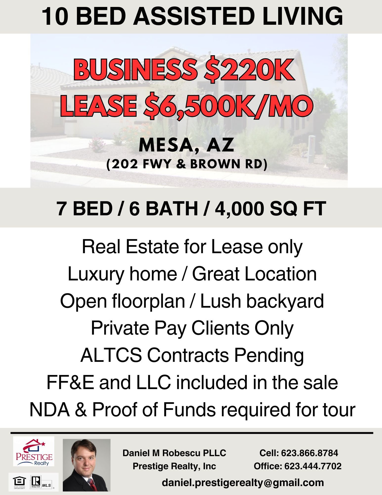West Side of Brown Rd & 202 Fwy, Mesa, AZ for lease Primary Photo- Image 1 of 2