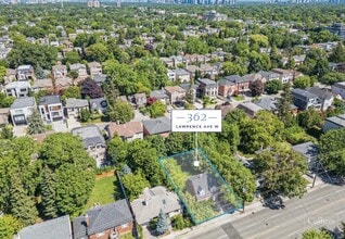 362 Lawrence Av W, Toronto, ON - AÉRIEN  Vue de la carte