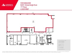 6201 Greenleigh Ave, Middle River, MD à louer Plan d’étage- Image 2 de 2