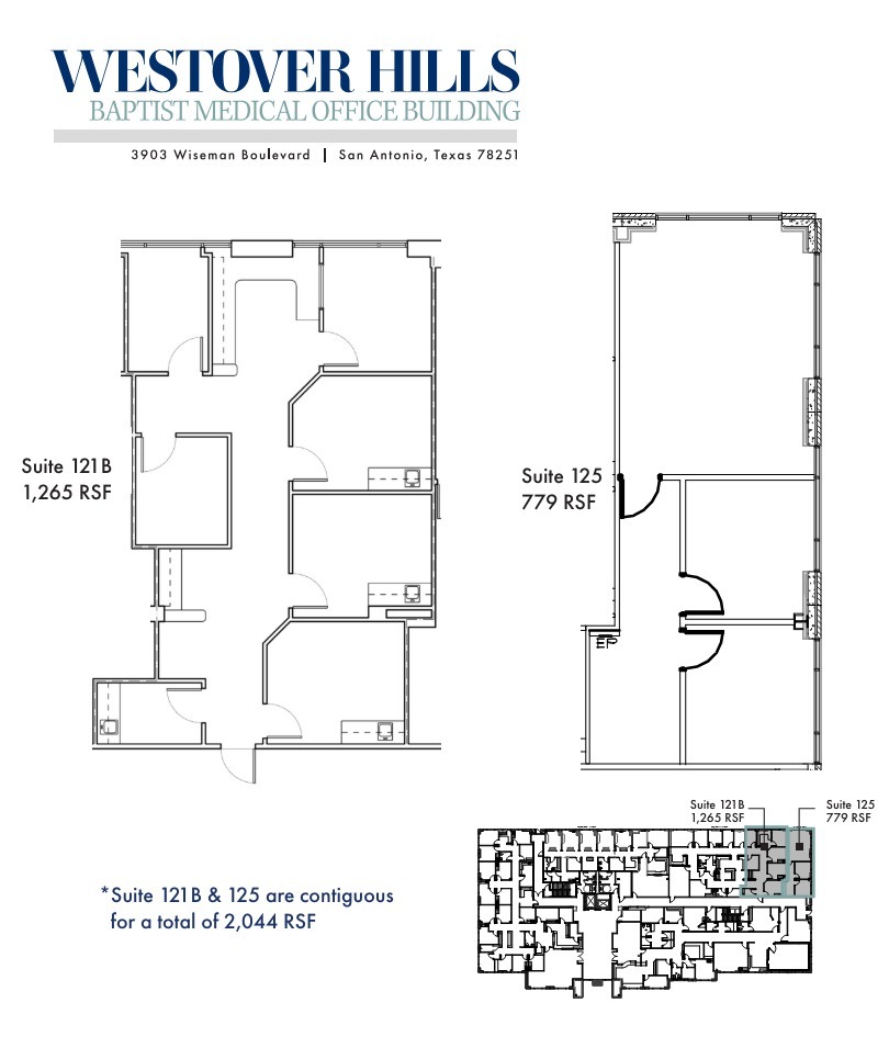 3903 Wiseman Blvd, San Antonio, TX à louer Plan d  tage- Image 1 de 1