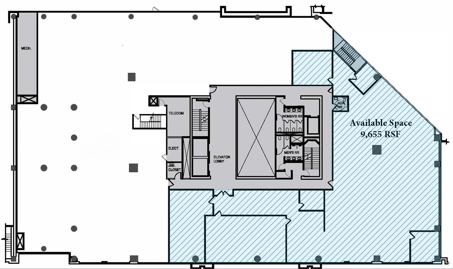 901 E Cary St, Richmond, VA à louer Plan d  tage- Image 1 de 4