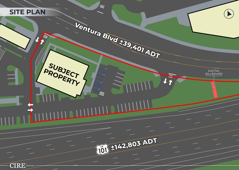 1740 E Ventura Blvd, Oxnard, CA à louer - Plan de site - Image 2 de 9
