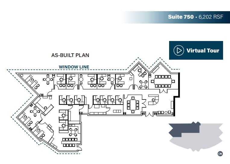 8880 Rio San Diego Dr, San Diego, CA à louer Plan d’étage- Image 1 de 5