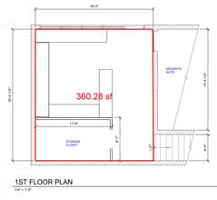 8283-8285 La Mesa Blvd, La Mesa, CA à louer Plan d’étage- Image 1 de 2