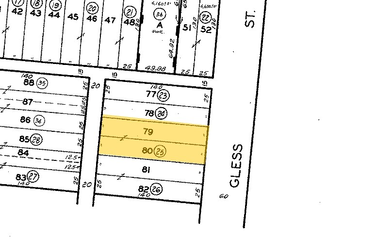 121 S Gless St, Los Angeles, CA à vendre - Plan cadastral - Image 2 de 7