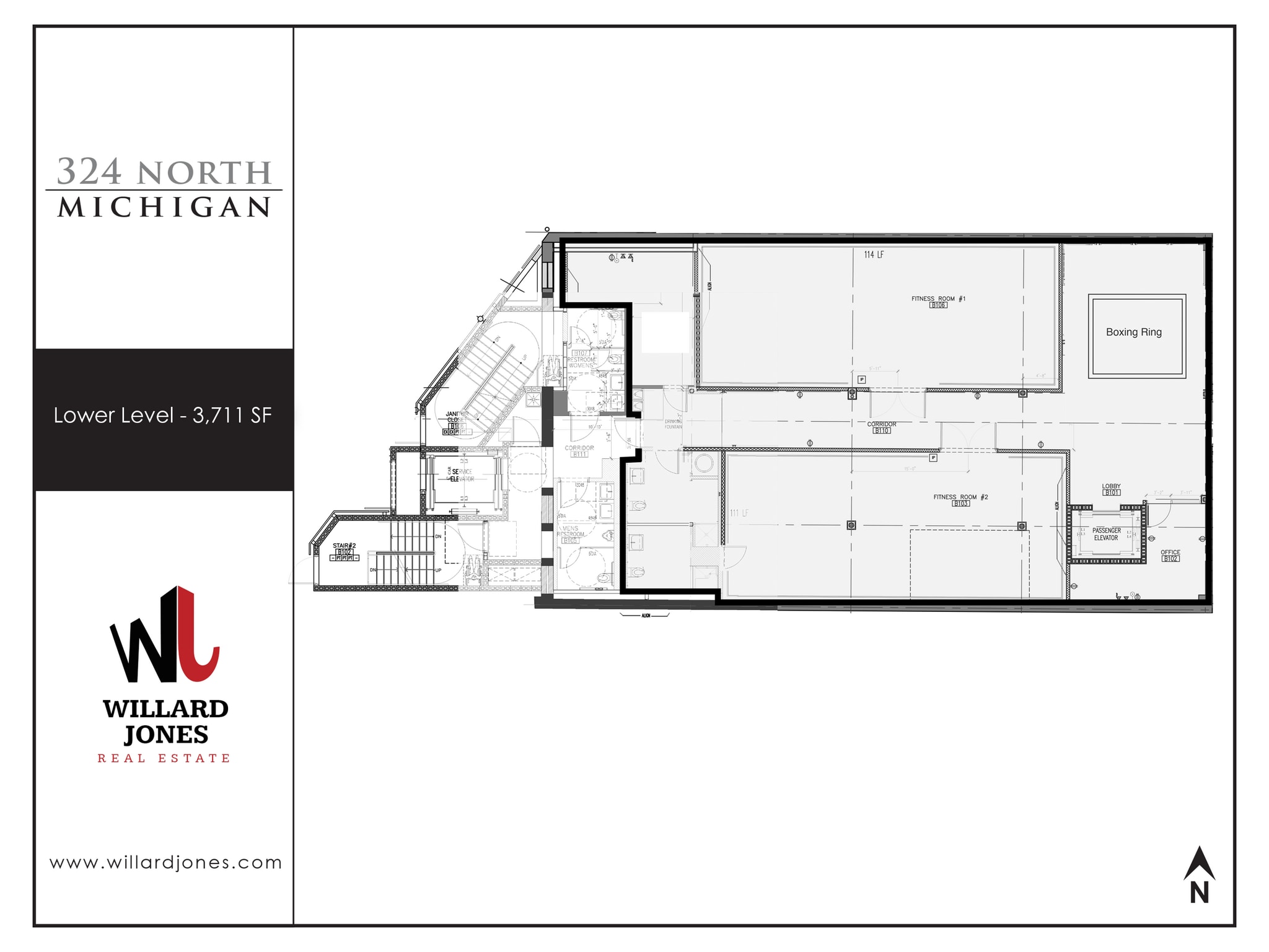 324-328 N Michigan Ave, Chicago, IL for lease Floor Plan- Image 1 of 1