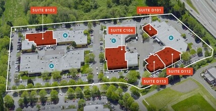 11807 North Creek Pky S, Bothell, WA à louer Plan de site- Image 1 de 2