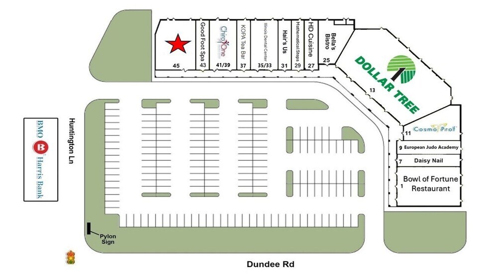 1-45 Huntington Ln, Wheeling, IL à louer - Photo du bâtiment - Image 2 de 11