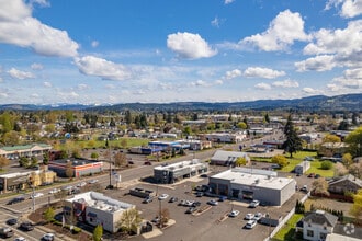 2070-2090 S Santiam Hwy, Lebanon, OR - AERIAL  map view