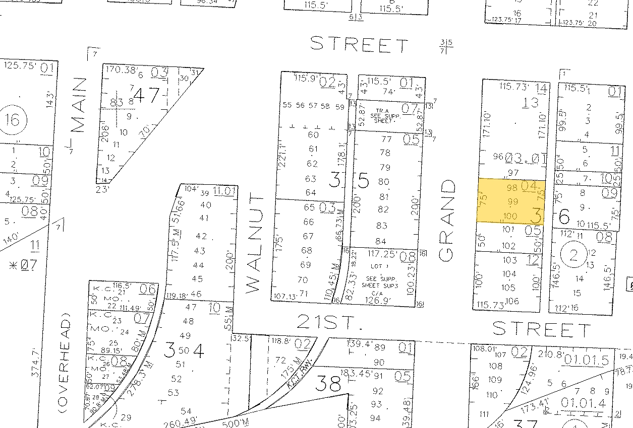 2015 Grand Blvd, Kansas City, MO à vendre Plan cadastral- Image 1 de 1