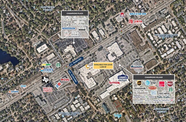 More details for 5215 FM 1960 Rd W, Houston, TX - Retail for Lease