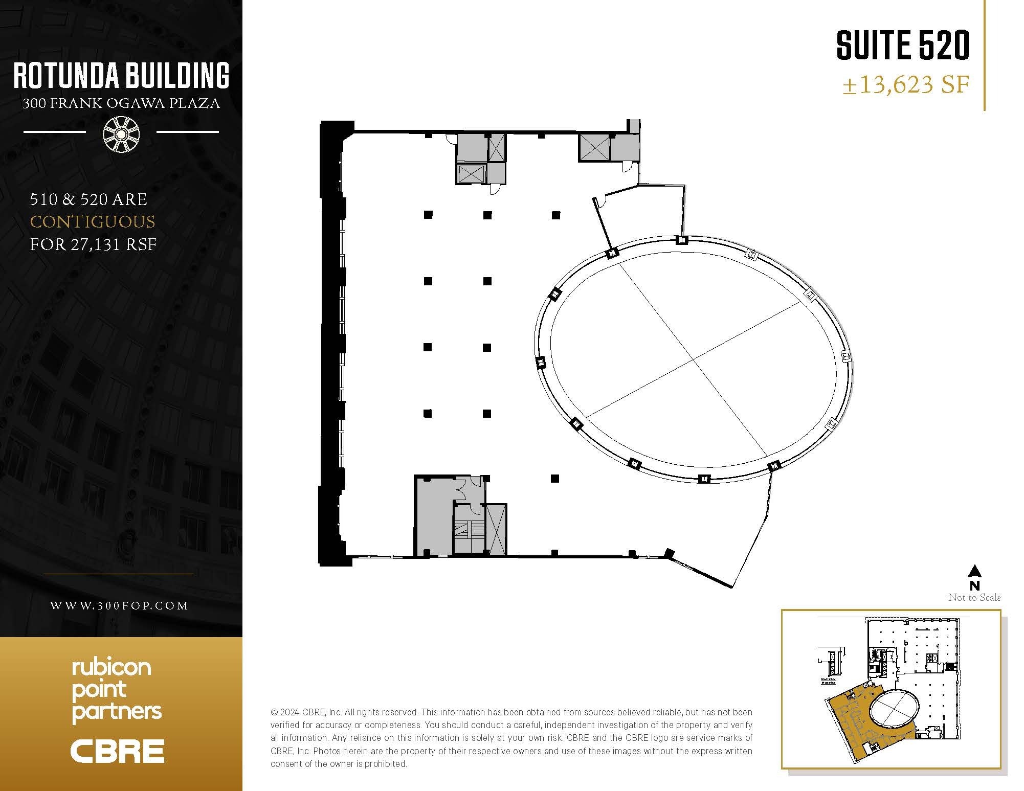 300 Frank H Ogawa Plz, Oakland, CA for lease Floor Plan- Image 1 of 1