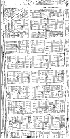 309-315 W 23rd St, Chicago, IL à vendre - Plan cadastral - Image 1 de 1