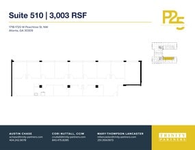1718-1720 NW Peachtree St, Atlanta, GA à louer Plan de site- Image 1 de 1