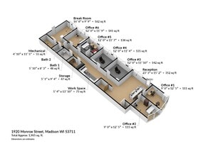 1920 Monroe St, Madison, WI for lease Site Plan- Image 1 of 14