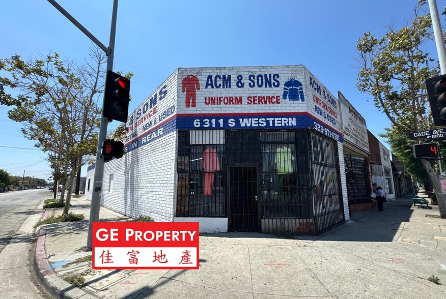 6301 S Western Ave, Los Angeles, CA for sale - Building Photo - Image 2 of 4