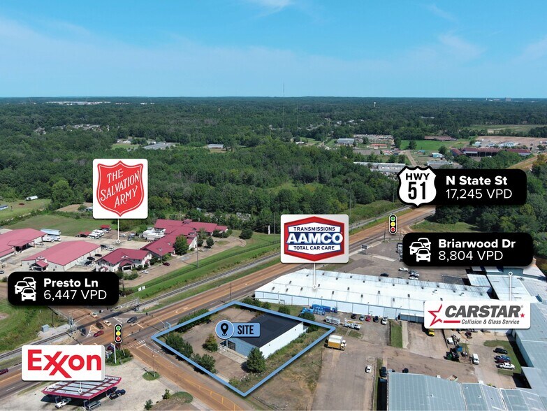 5608 N State St, Jackson, MS à vendre - Photo du bâtiment - Image 3 de 10