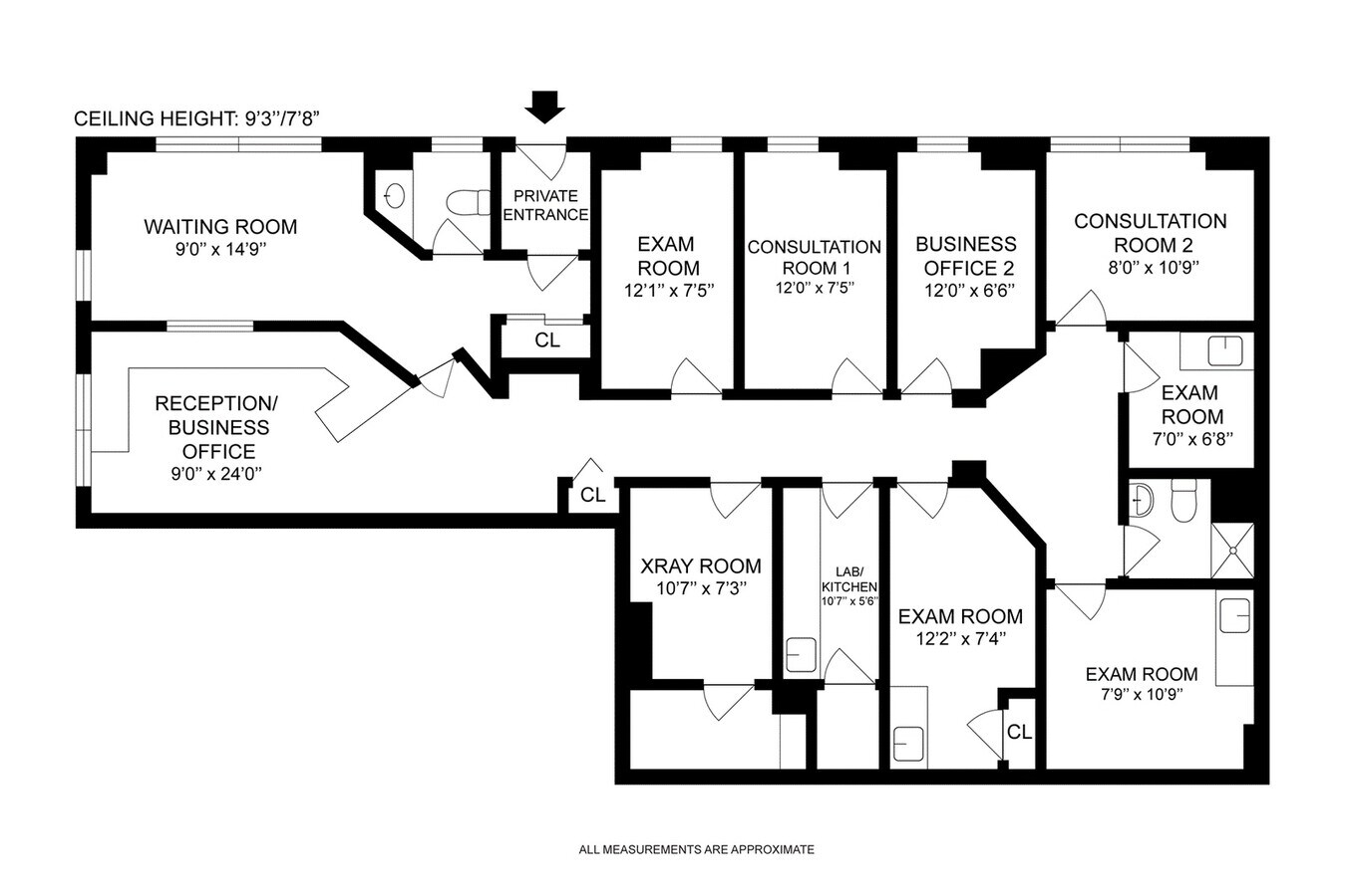 1120 Park Ave, New York, NY 10128 - Unité 1C -  - Plan d’étage - Image 1 of 5