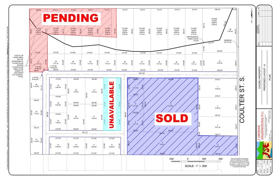 Coulter Street, Amarillo, TX à vendre - Plan de site - Image 2 de 2