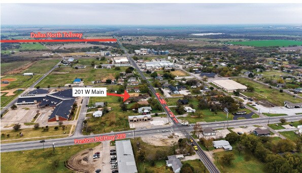 201 W Main St, Gunter, TX à louer - Photo du bâtiment - Image 3 de 4