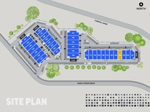 6310 Nancy Ridge Dr, San Diego, CA à louer Plan de site- Image 2 de 2