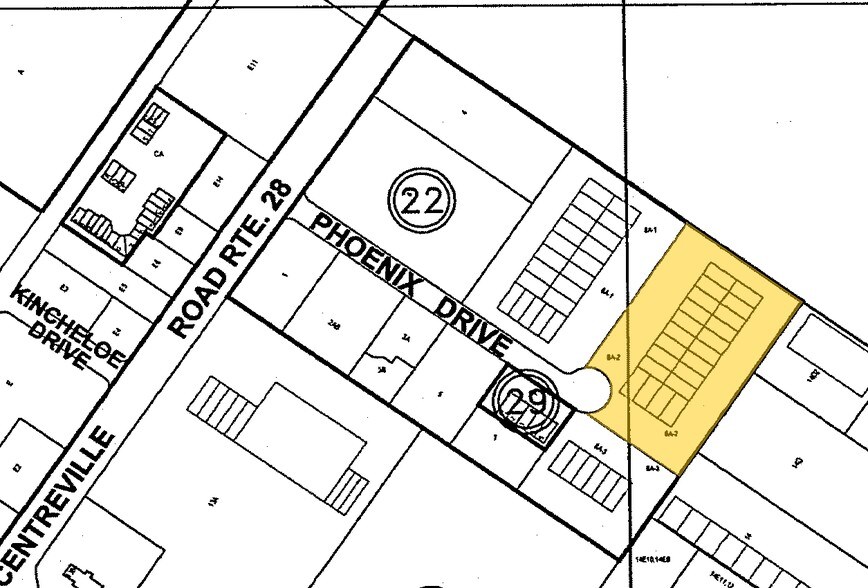 8500 Phoenix Dr, Manassas, VA for lease - Plat Map - Image 2 of 4