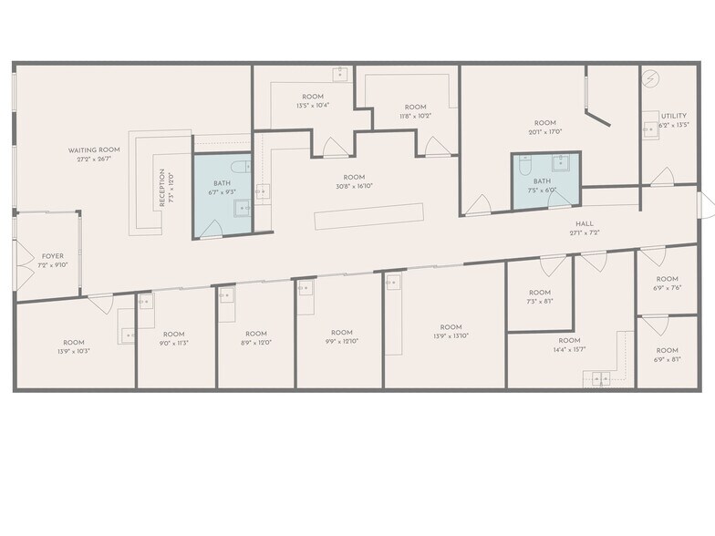 1019 Charleston Ave E, Mattoon, IL à louer - Plan d’étage - Image 3 de 18