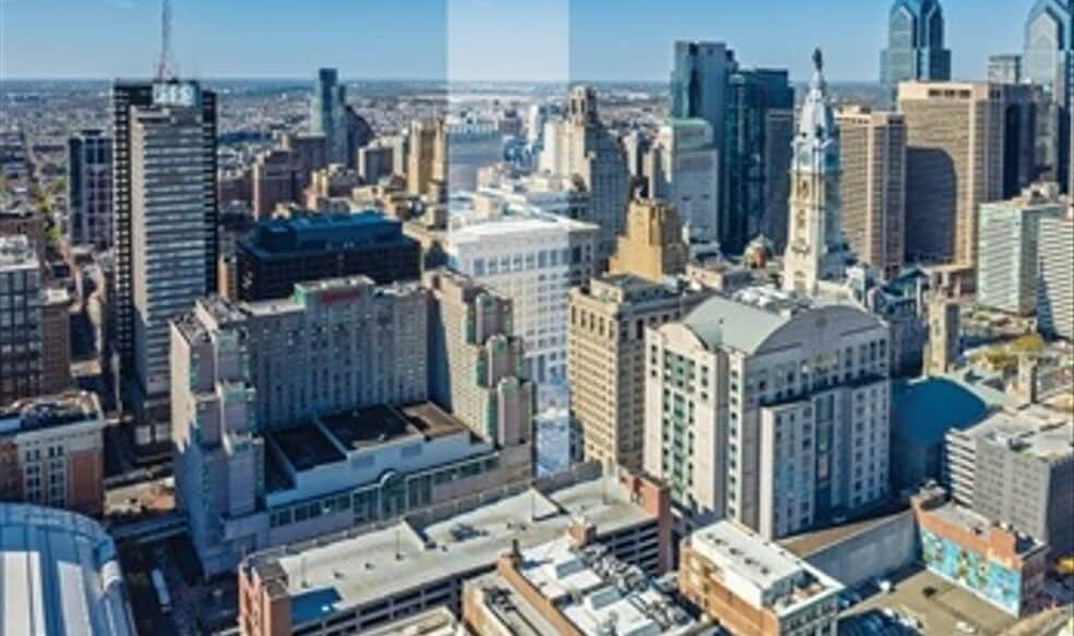 1301-1315 Market St, Philadelphia, PA for sale - Aerial - Image 2 of 2