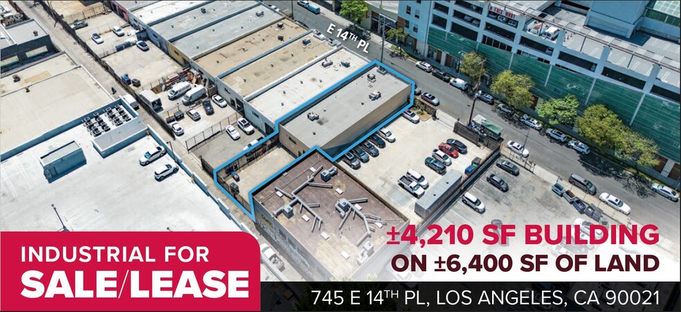 745 E 14th Pl, Los Angeles, CA à vendre - Photo principale - Image 1 de 1