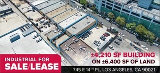 Plus de détails pour 745 E 14th Pl, Los Angeles, CA - Industriel à vendre
