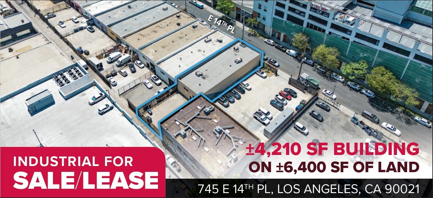745 E 14th Pl, Los Angeles, CA à louer Photo du bâtiment- Image 1 de 2